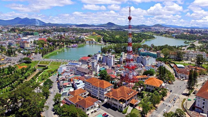 what to do in Dalat - City view