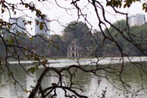lacquer paintings near Hoan Kiem Lake